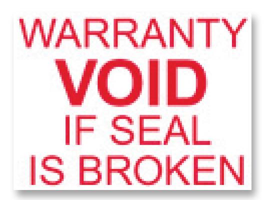 TL-PK-11 LABELS,WARRANTY VOID,480 QTY, PK480 BRADY