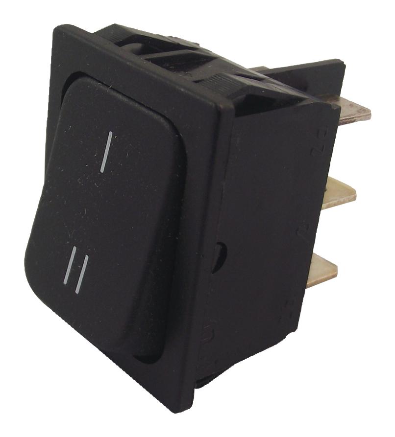 1834.3309-00 SWITCH, DPDT, 16A, I/II MARKING MARQUARDT