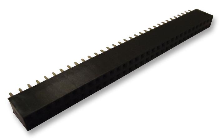 61306421821 SOCKET, 2.54MM, DUAL, VERT, 64WAY WURTH ELEKTRONIK