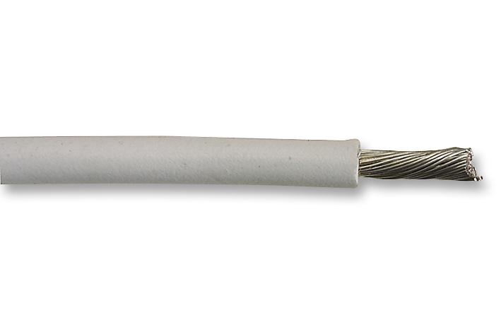 39X2215 WH005 WIRE, SILICONE, 15KV, 22AWG, 30.5M ALPHA WIRE