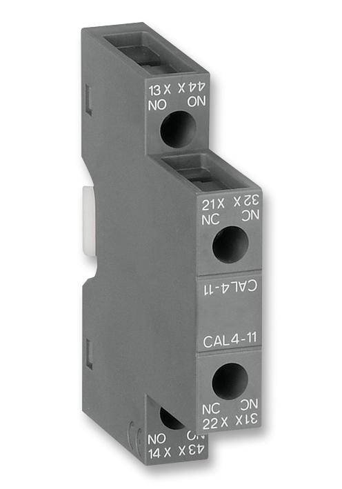 CAL4-11 CONTACT BLCK,AUX,SIDE,1NO+1NC ABB