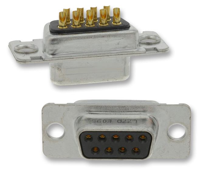 L77DE09S D SUB, SOCKET, SIZE E, 9WAY AMPHENOL