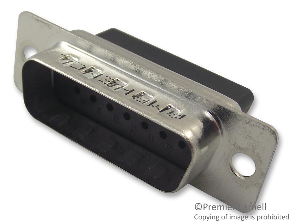 L777-RR-A15P D SUB, PLUG, SIZE A, 15WAY AMPHENOL ICC