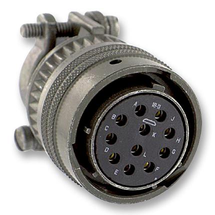 MS3116F14-19S PLUG, FREE, SIZE 14, 19WAY, SKT AMPHENOL