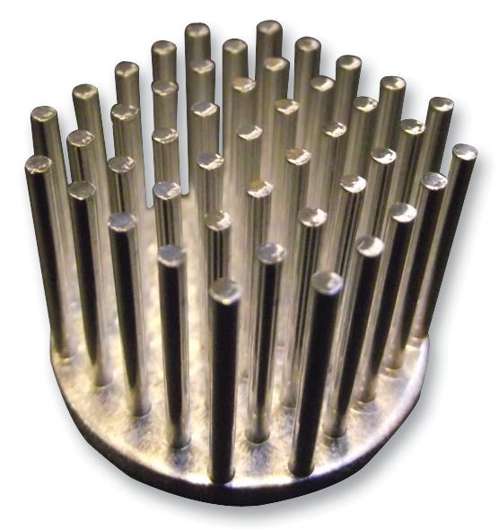 ICK S R 28,5 X 18,5 LED HEATSINK, WITH PINS, ROUND FISCHER ELEKTRONIK
