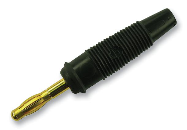 972518700 PLUG, 4MM, BLACK, 5PK, KLEPS 60 HIRSCHMANN TEST AND MEASUREMENT