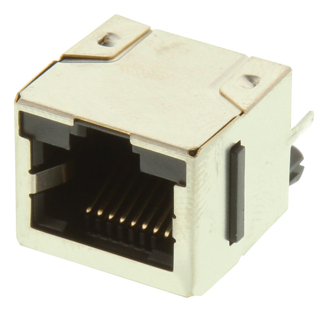 RJHSE-3384 JACK, RJ45, W/LED, SHIELD, 1PORT AMPHENOL ICC