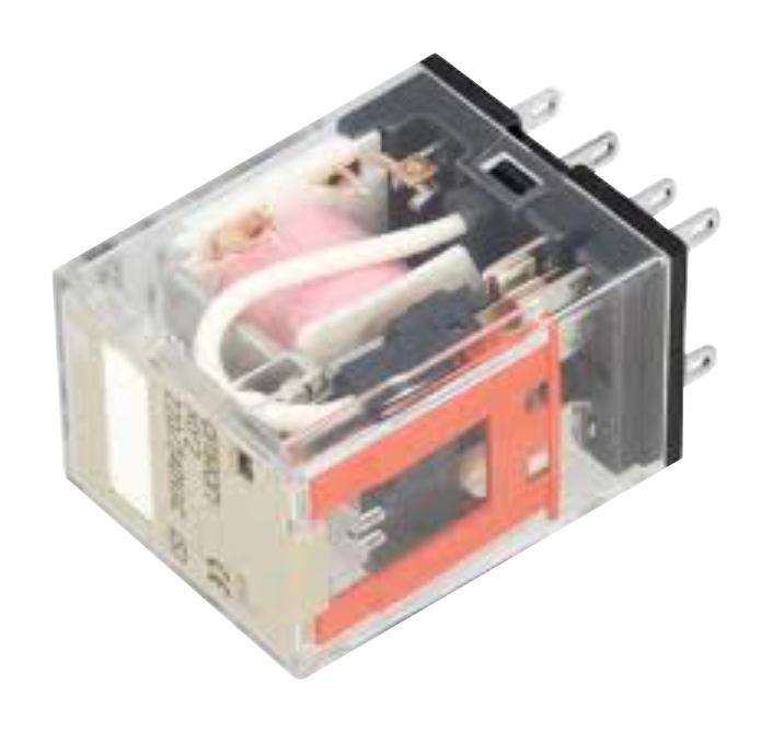 MY2 DC12 RELAY, DPDT, 250VAC, 30VDC, 10A OMRON