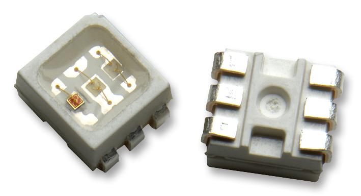 ASMT-YTD2-0BB02 LED, PLCC6 RGB, WHITE SURFACE BROADCOM