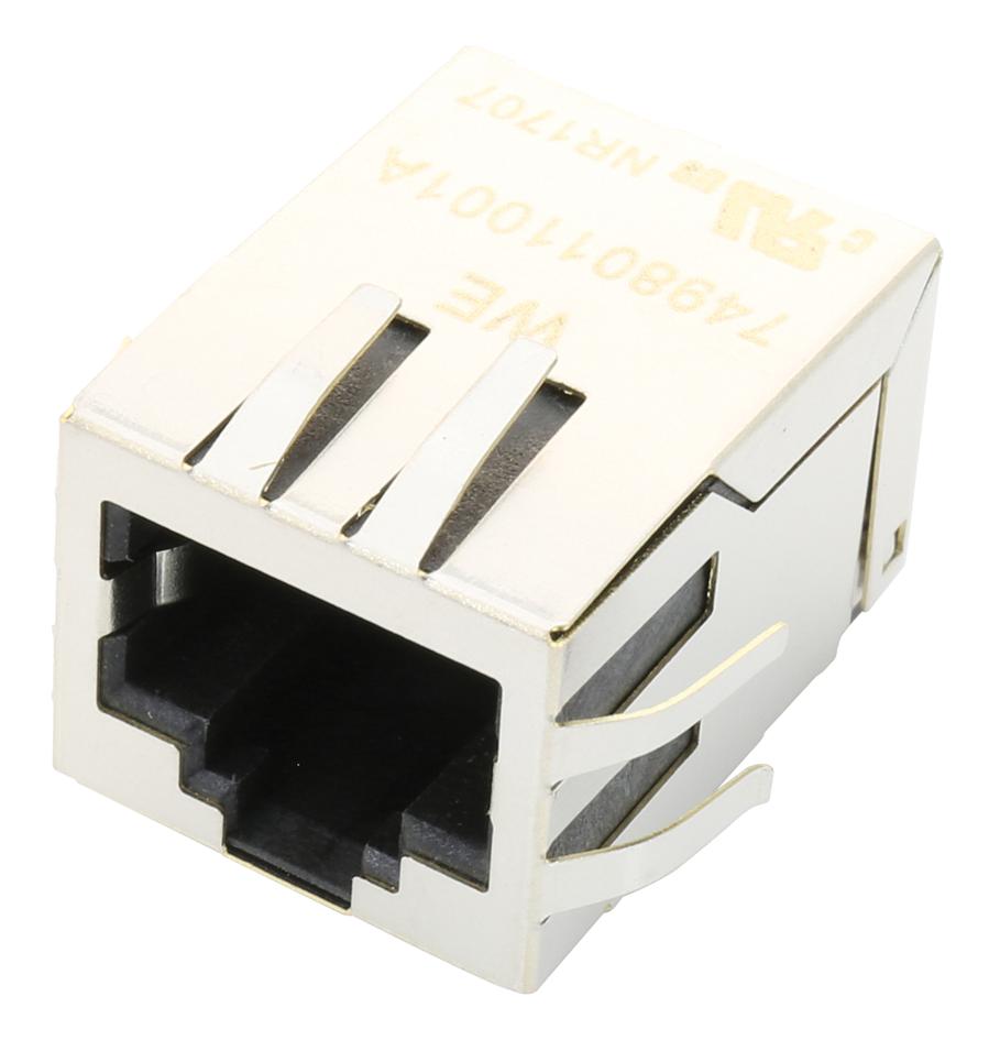 7498011001A CONNECTOR, SMD, WE-LAN RJ-45 WURTH ELEKTRONIK