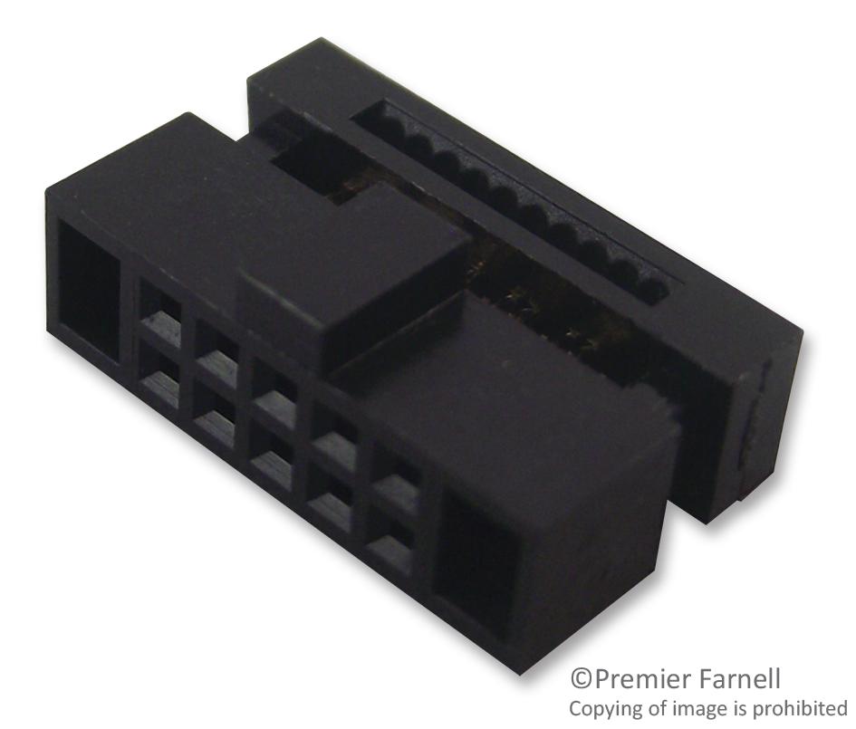 20021444-00020T4LF RECEPTACLE, 1.27MM, IDC, 20WAY AMPHENOL ICC