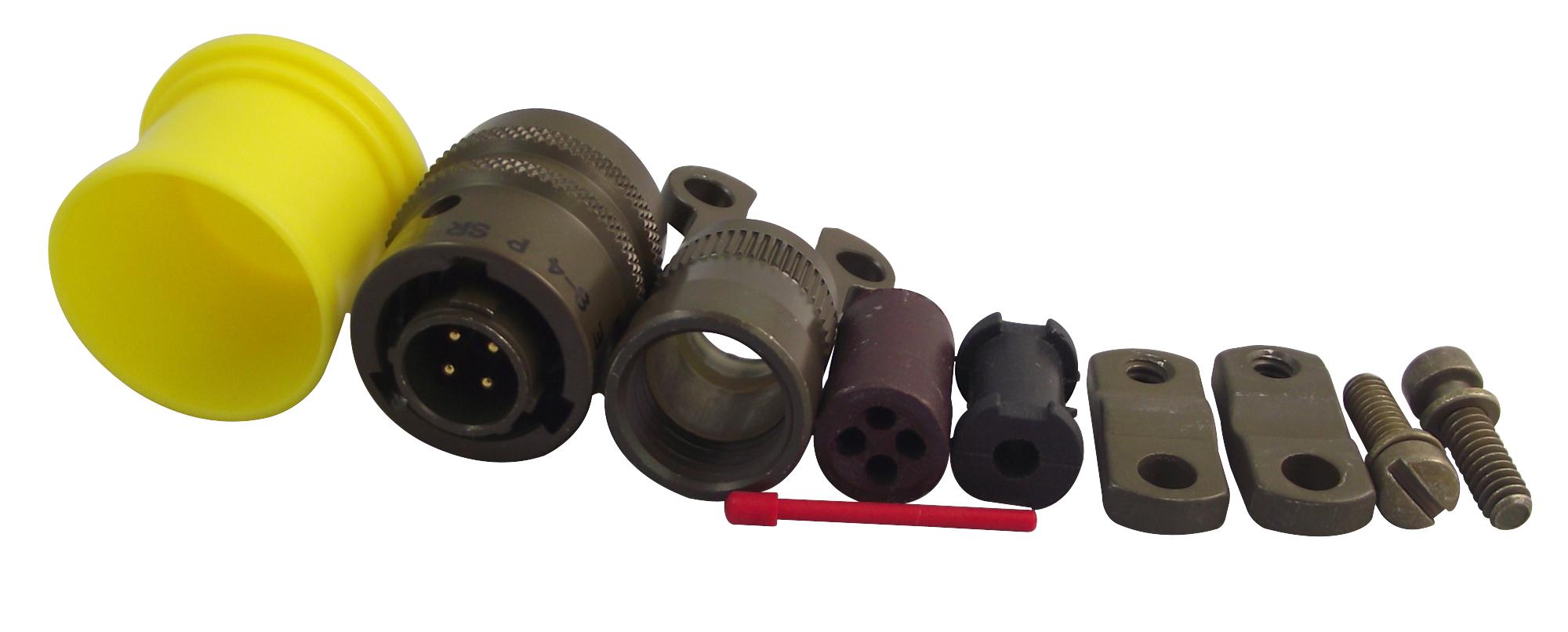 451 06EC 106P 50 PLUG, IN-LINE, SIZE 10, PIN AMPHENOL SOCAPEX