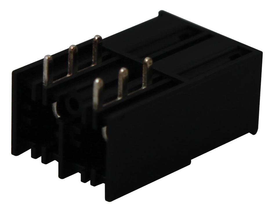 1813370000 HEADER, 10.16MM, R/A, 6WAY WEIDMULLER