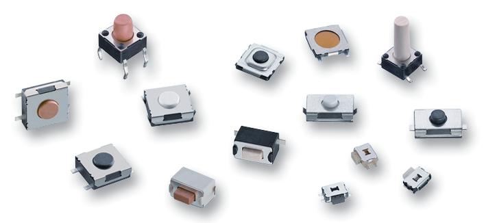 434113043826 SWITCH, 260GF, 6X3.5X4.3MM, WHITE, J-BND WURTH ELEKTRONIK