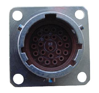 MS27472T18F11P CIRCULAR CONNECTOR, RCPT, 18-11, FLANGE AMPHENOL LTD