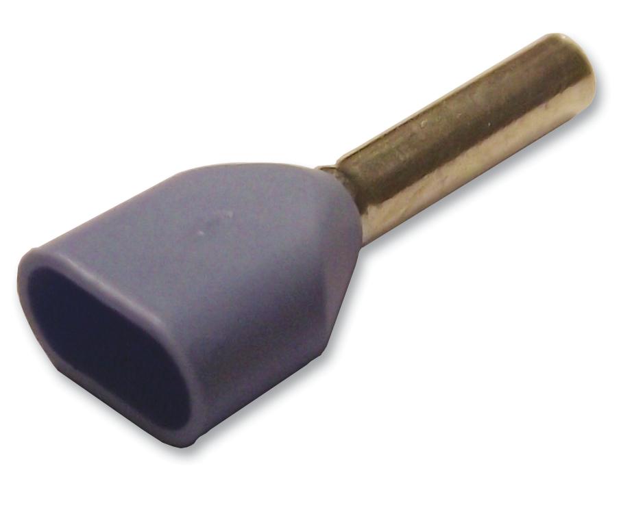 TWE0.75-8 FERRULE, INSULATED, TWIN, 0.75MMSQ. JST (JAPAN SOLDERLESS TERMINALS)