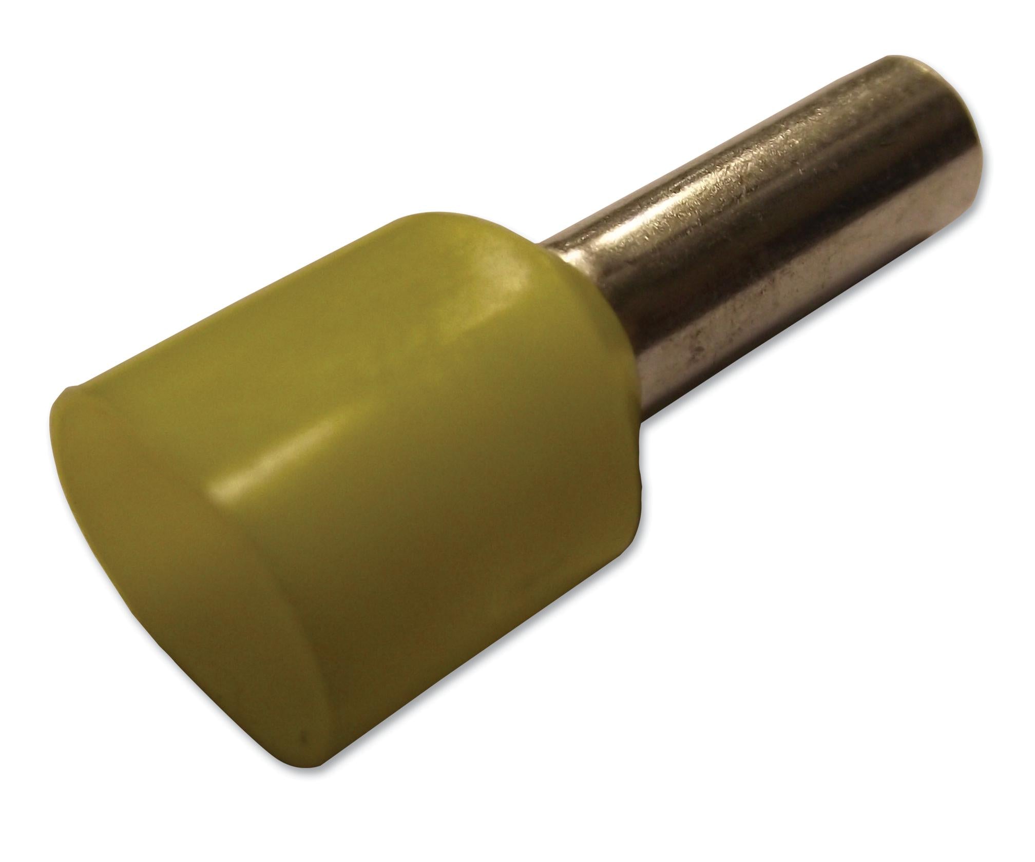 TWE6-14 FERRULE, INSULATED, TWIN, 6MMSQ., PK50 JST (JAPAN SOLDERLESS TERMINALS)