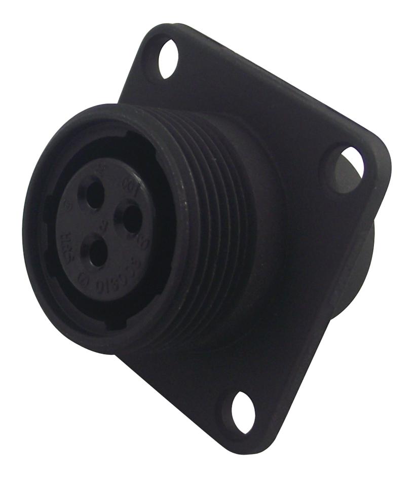 JR16WR-7S(31) CIRCULAR CONNECTOR, RCPT, 7POS, FLANGE HIROSE(HRS)