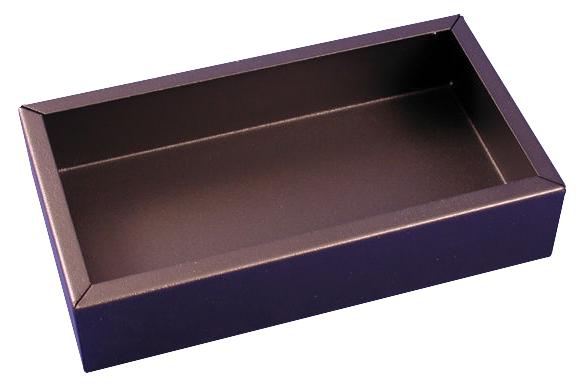 1441-28BK3 ENCLOSURE, STEEL, BLACK HAMMOND