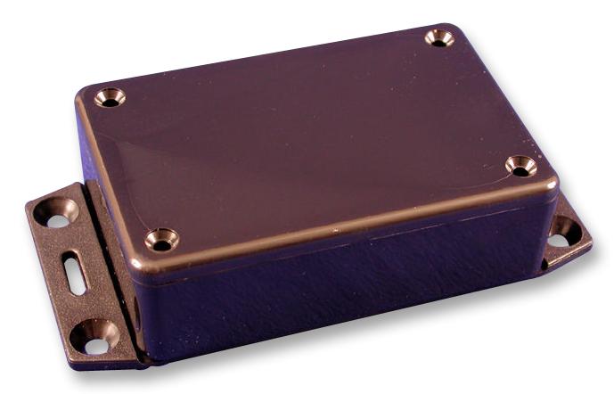 1591SF2BK ENCLOSURE, ABS, FLANGED, BLACK HAMMOND