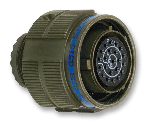 D38999/26MD18JN CIRCULAR, SIZE 15, 18WAY, SKT AMPHENOL AEROSPACE