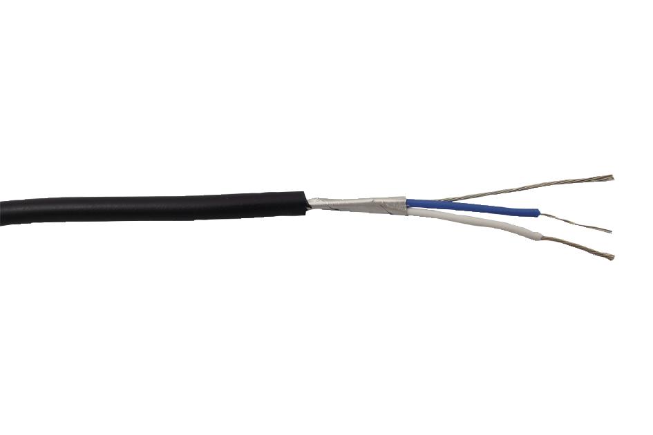 268001CL CABLE, 1PAIR, 7/0.2MM, BLACK, 500M VAN DAMME