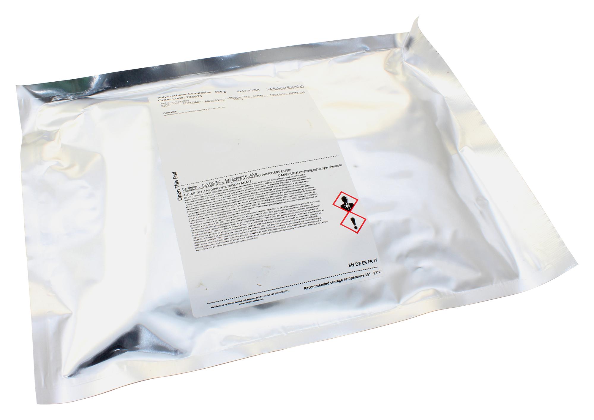 EL110H/BK/250 ENCAPSULANT, 2K FLEX PU, GP MARINE, 250G ROBNOR