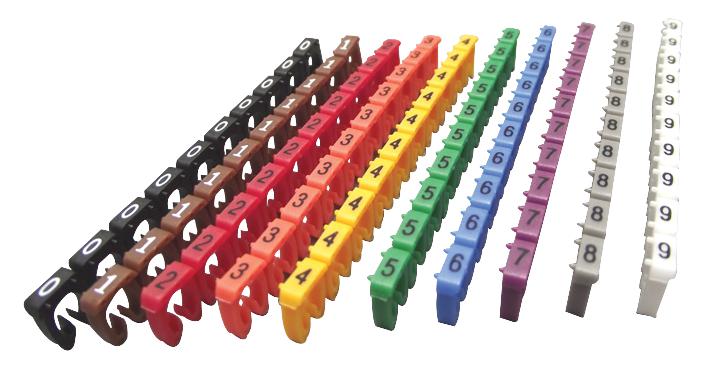 MP003250 CABLE MARKER, 0.5-1.5MM, A-M, PK195 PRO POWER