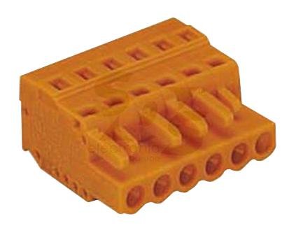 231-306/026-000. TERMINAL BLOCK, PLUGGABLE, 6POS, 12AWG WAGO