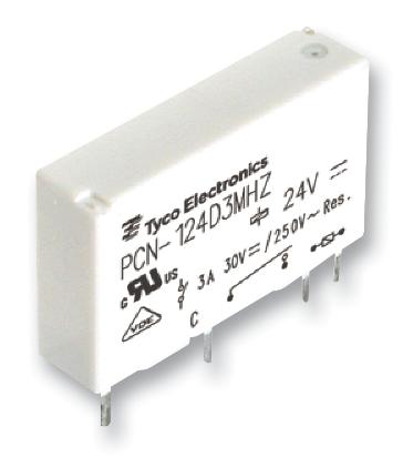 PCN-124D3MHZ,001B RELAY, SPST-NO, 250VAC, 30VDC, 5A TE CONNECTIVITY