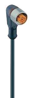 RKWT 4-225/2 M LEAD,PUR, M12 R/A SKT-FREE END,4P,2M LUMBERG AUTOMATION