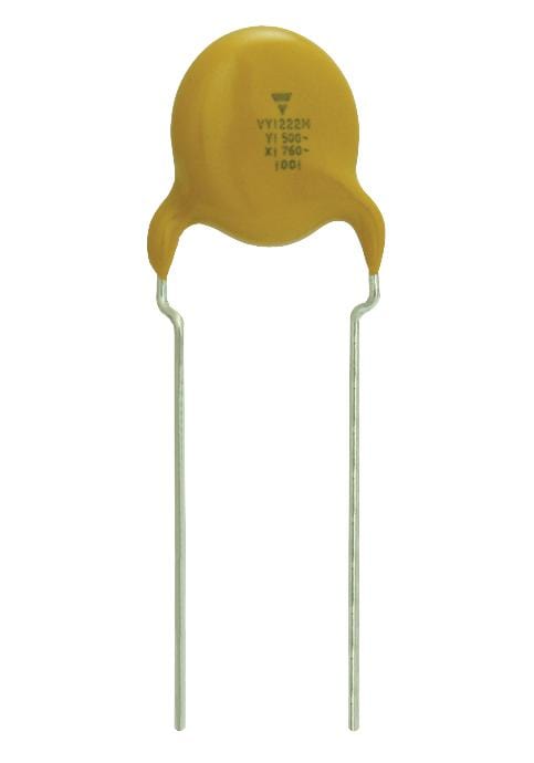 VY1332M59Y5UQ63V0 CAPACITOR, CLASS X1/Y1, Y5U, 3.3NF VISHAY