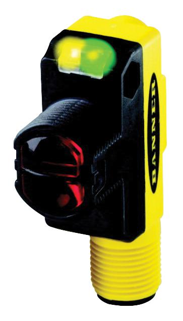 QS18VP6LPQ8 SENSOR, RETRO, 3.5M, PNP, M12 BANNER ENGINEERING