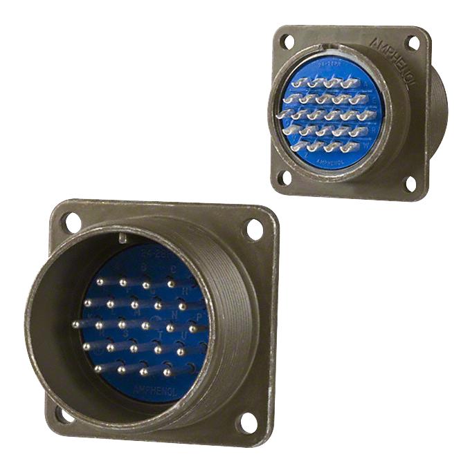 97-3102A24-2P CIRCULAR, SIZE 24, 7WAY, PIN AMPHENOL