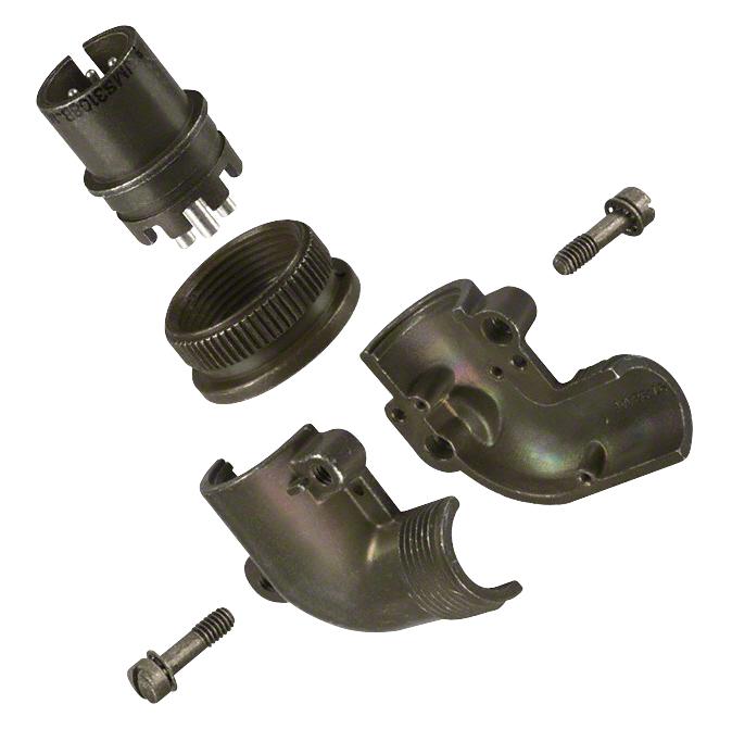 97-3108B22-8P CIRCULAR, SIZE 22, 2WAY, PIN AMPHENOL