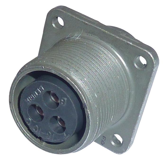 MS3102A24-28SY CIRCULAR, SIZE 24, 24WAYS, SKT AMPHENOL