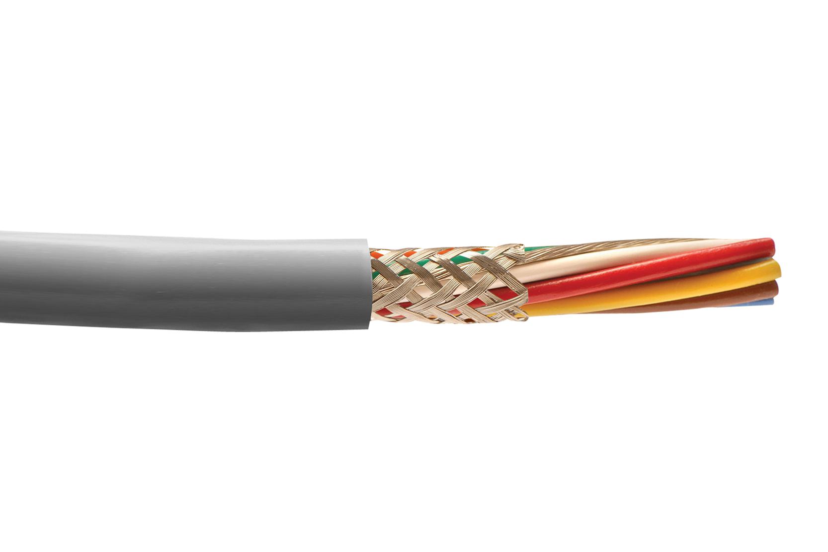 B953043 CABLE, 24AWG, 4 CORE, PER M ALPHA WIRE