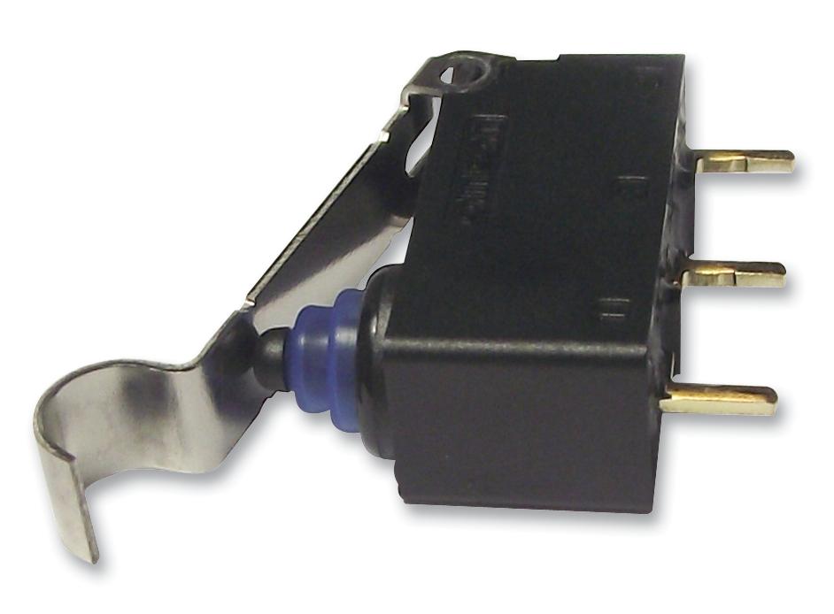 D2HWA231D MICROSWITCH, SEALED, LONG HINGE, PCB OMRON