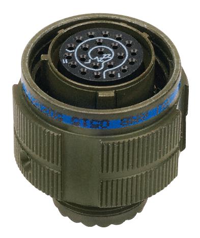 TV06RQW-19-18PC CIRCULAR, SIZE 19, 18WAYS, PIN AMPHENOL AEROSPACE