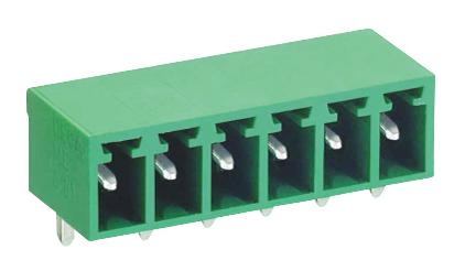 MC000132 TERMINAL BLOCK, HEADER, 6POS, TH MULTICOMP PRO