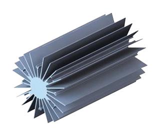 19754-M-AB HEAT SINK, RS RECTANGLE EXTRUSION WAKEFIELD THERMAL