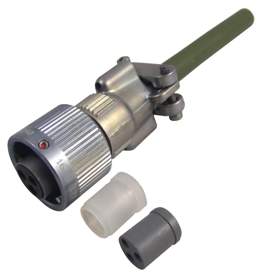CA3106E10SL-3SB-A240 PLUG, CA-BLUE, SIZE 10SL, 3 WAY, SKT ITT CANNON
