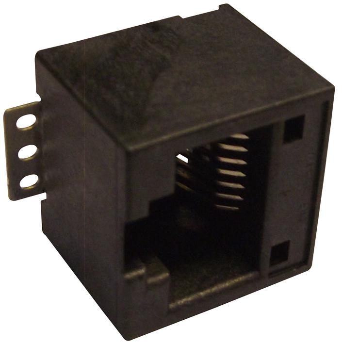85513-5002 CONNECTOR, RJ12, JACK, 6P6C, 1PORT, CAT3 MOLEX