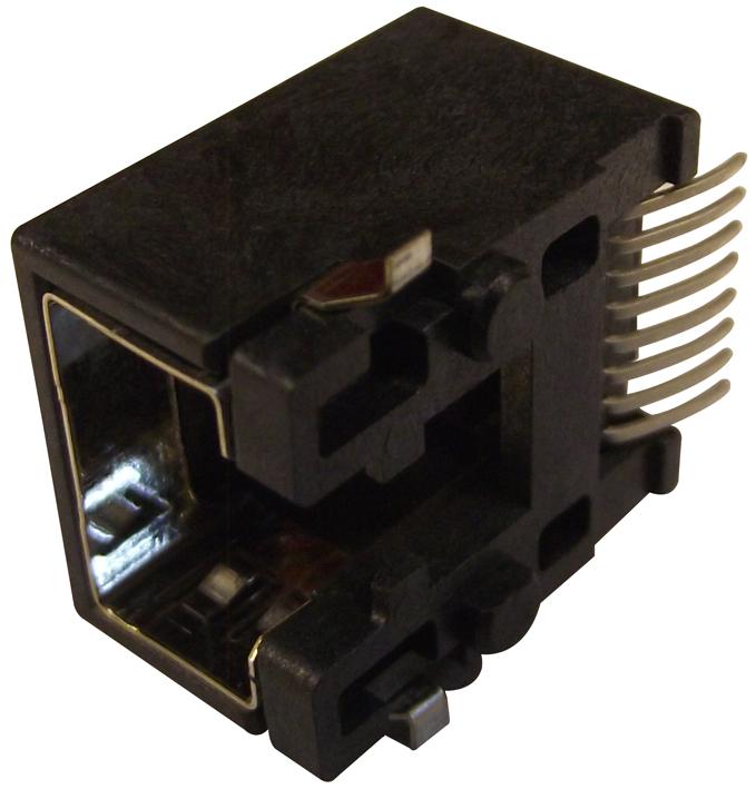 95540-6886 JACK, RJ45, R/A, 8/8 MOLEX