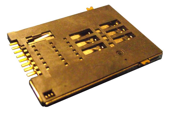 47553-2001 CONNECTOR, MINI SIM, 6POS MOLEX