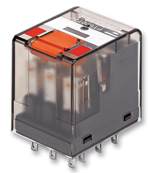 PT270524 RELAY, DPDT, 240VAC, 12A SCHRACK - TE CONNECTIVITY