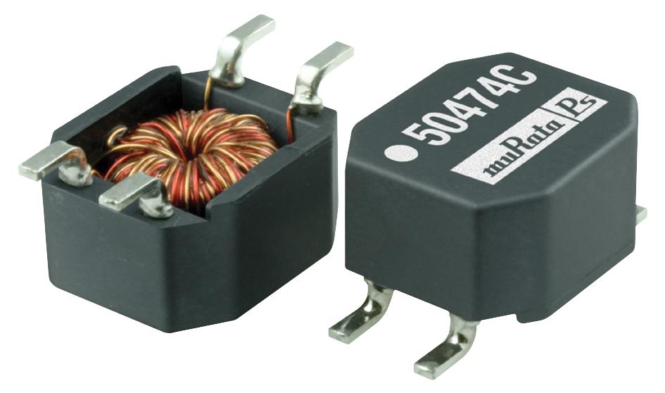 50475C CHOKE, CM, 4.7MH, +50%/-30%, 0.4A MURATA POWER SOLUTIONS