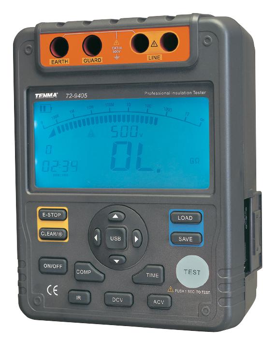 72-9405 TESTER, INSULATION, RESISTANCE TENMA