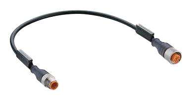 RST 5-RKT 5-228/2M LEAD, PUR, M12, PLUG - SKT, 5P,2M LUMBERG AUTOMATION