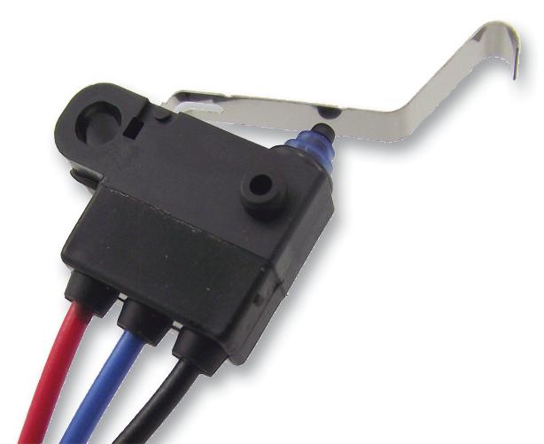 D2HW-C281M MICROSWITCH, SEALED, LONG LEAF, SPDT OMRON